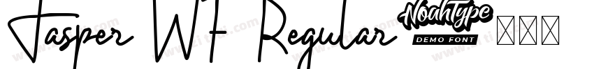 Jasper WF Regular字体转换